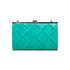 Clutch azzurra effetto intrecciato Swish Jeans Dana, Borse e accessori Donna, SKU b514000124, Immagine 0